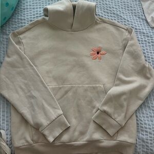 h&m flower sweatshirt